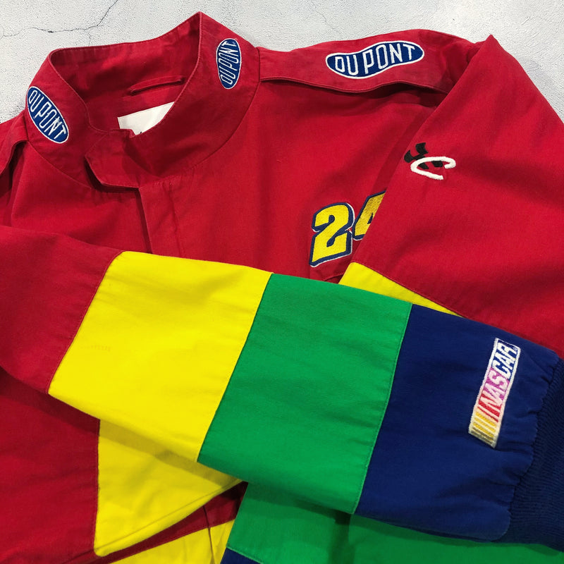 Vintage Chase Nascar Jacket DuPont #24 Jeff Gordon (XL-2XL)