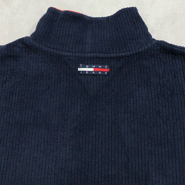 Vintage Tommy Jeans Fleeced Quarter Zip (L/BIG)
