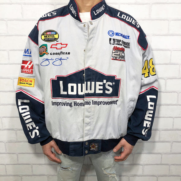 Chase Nascar Jacket Lowe's #48 Jimmy Johnson (L)