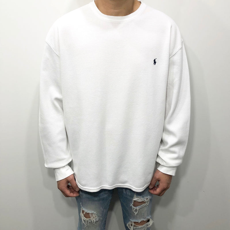 Polo Ralph Lauren Mini Waffle T-Shirt Long Sleeved (XL/SHORT)