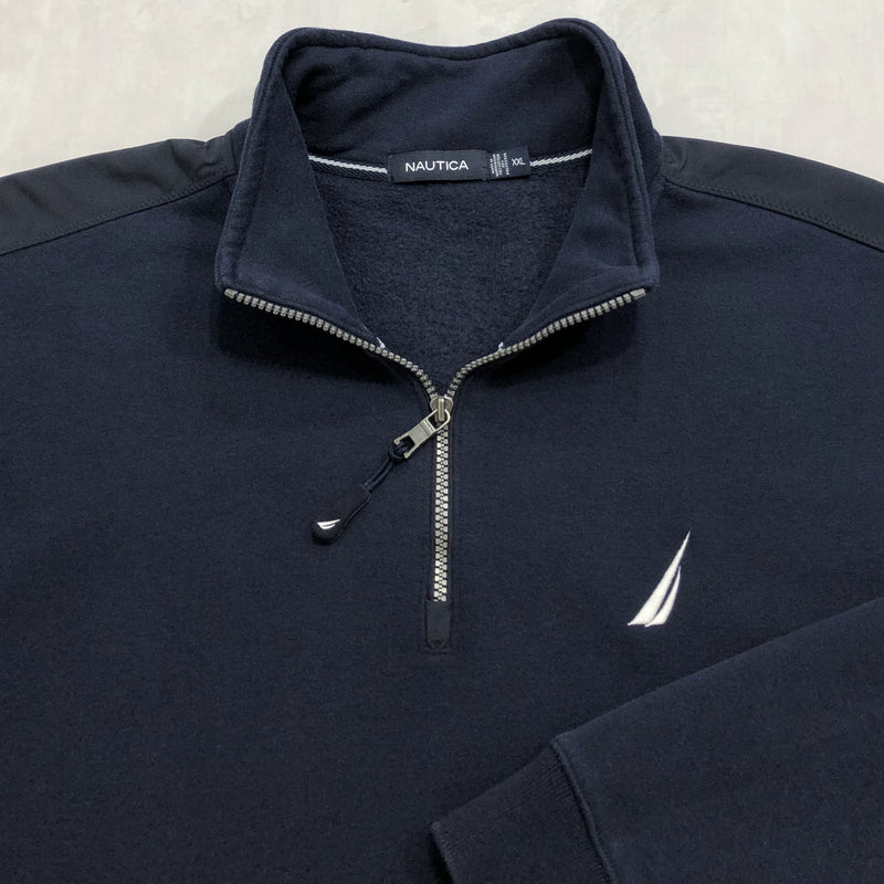 Nautica Quarter Zip Sweatshirt (2XL/BIG-3XL)