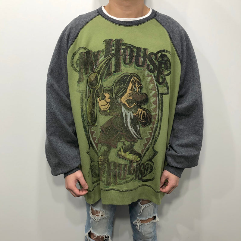 Disney Fleeced Sweatshirt Grumpy (2XL)