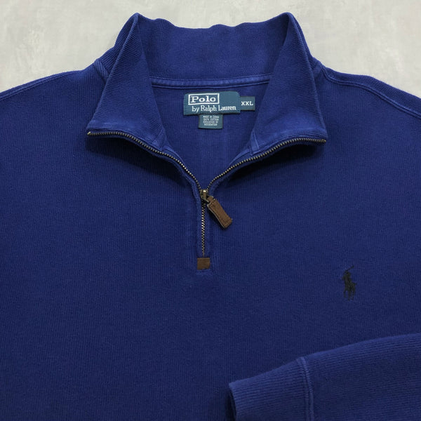 Polo Ralph Lauren Knit Quarter Zip (2XL/BIG-3XL)
