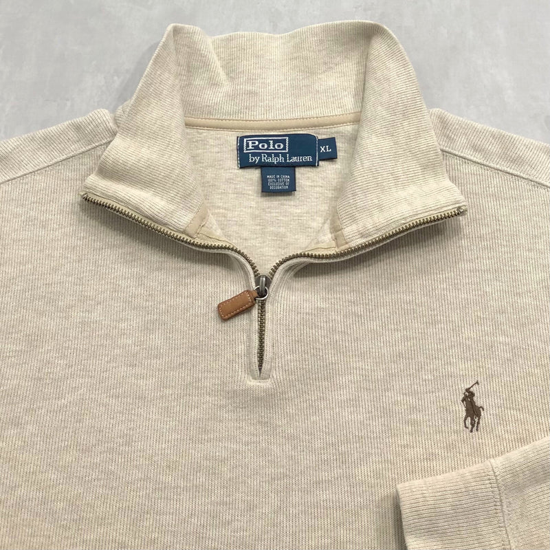 Polo Ralph Lauren Knit Quarter Zip (XL/BIG/SHORT)