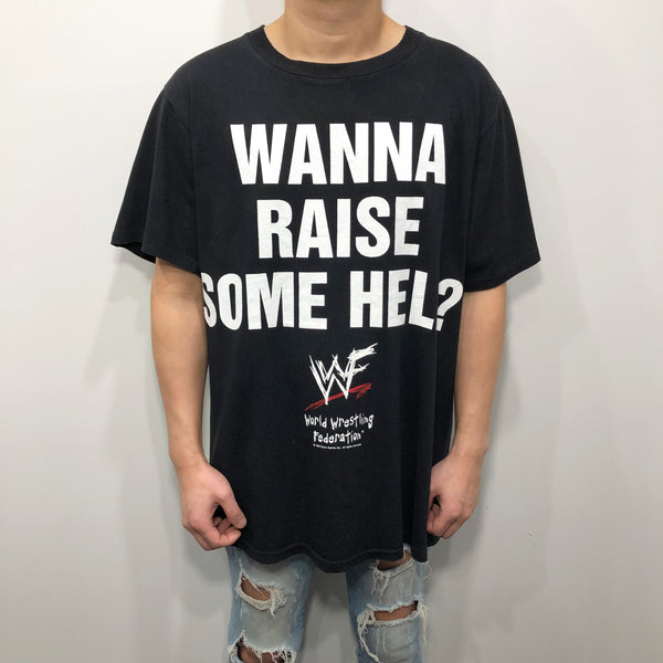 Vintage WWE T-Shirt 1998 Cold Stone USA (L/TALL)