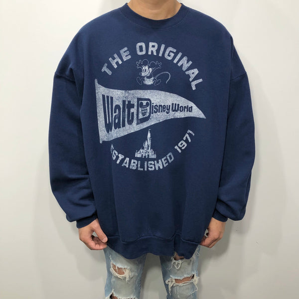 Disney Fleeced Sweatshirt Walt Disney World (2XL)