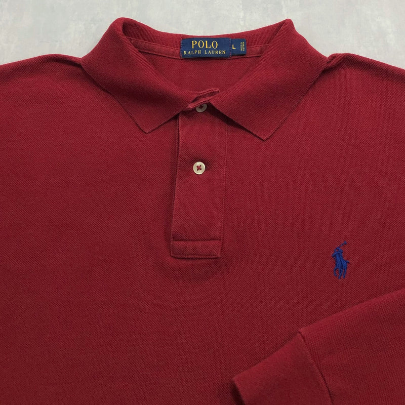 Polo Ralph Lauren Polo Shirt Long Sleeved (L)