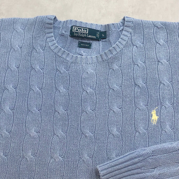 Polo Ralph Lauren Silk Knit Sweater (L/BIG/SHORT)