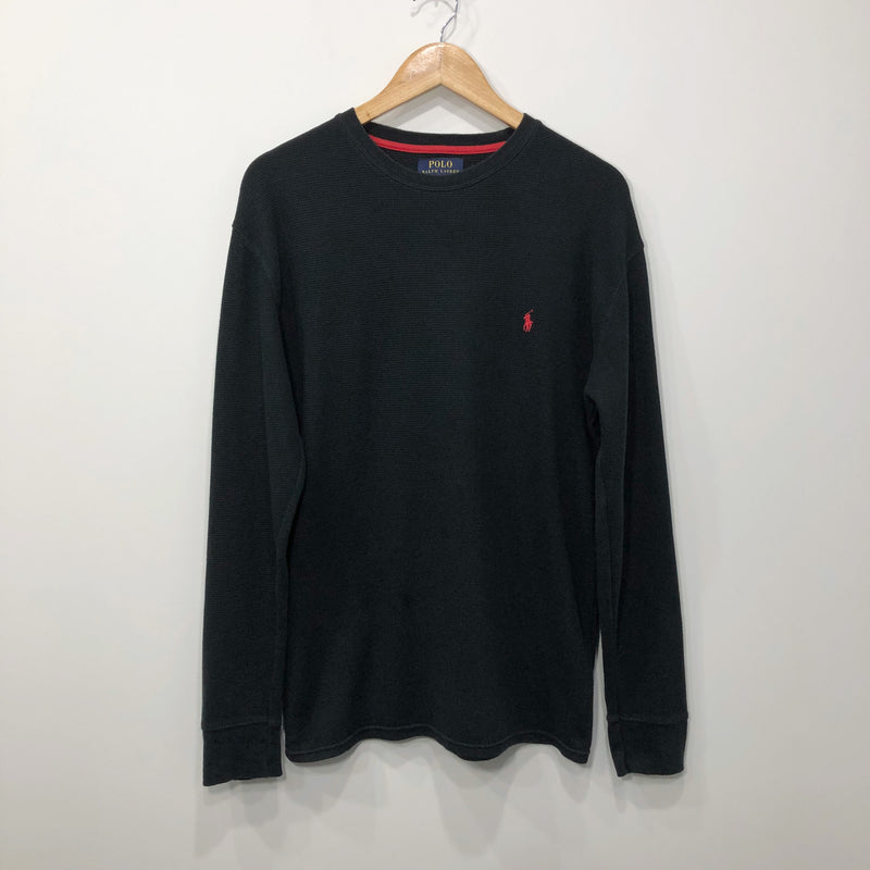 Polo Ralph Lauren Mini Waffle T-Shirt Long Sleeved (L)