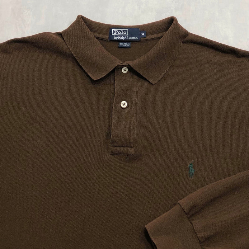 Polo Ralph Lauren Polo Shirt Long Sleeved (2XL/TALL)