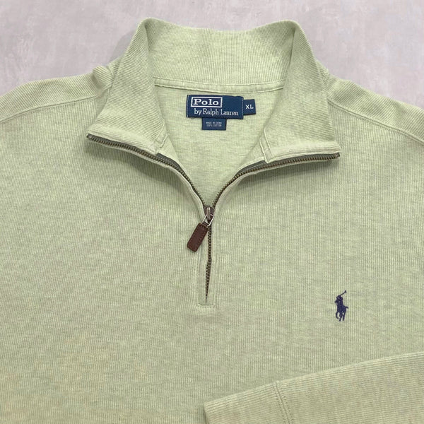 Polo Ralph Lauren Knit Quarter Zip (XL/BIG-2XL)