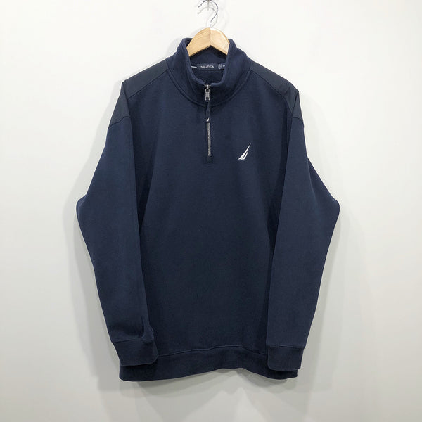 Nautica Quarter Zip Sweatshirt (2XL/BIG-3XL)