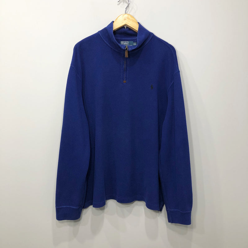 Polo Ralph Lauren Knit Quarter Zip (2XL/BIG-3XL)