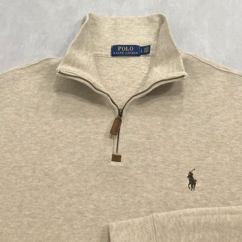 Polo Ralph Lauren Knit Quarter Zip (L)