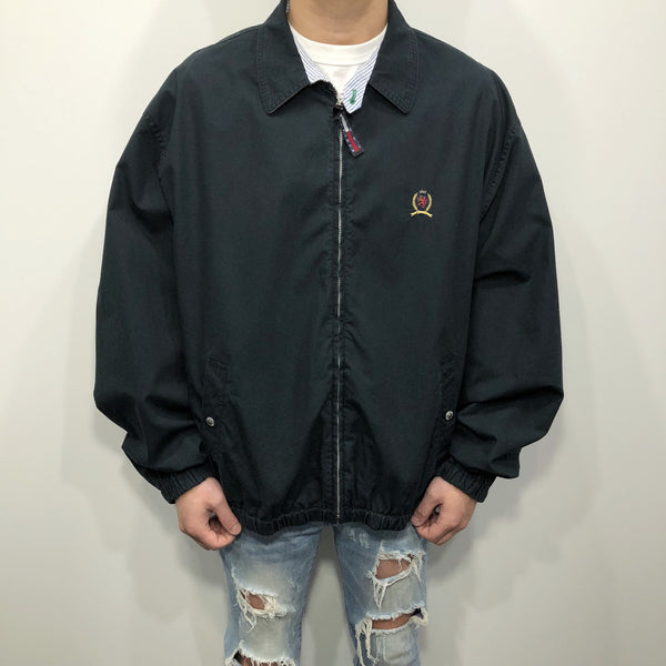 Vintage Tommy Hilfiger Cotton Jacket Lion Crest Logo (XL)
