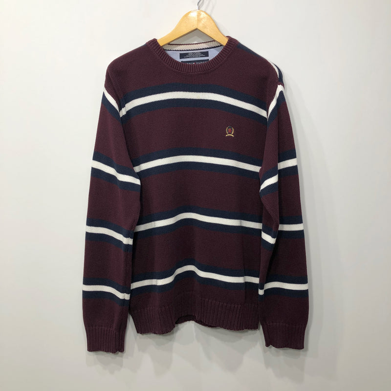 Tommy Hilfiger Knit Sweater Lion Crest Logo (L/BIG)