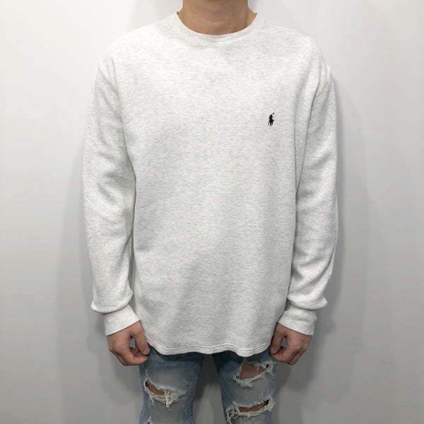 Polo Ralph Lauren Mini Waffle T-Shirt Long Sleeved (M)