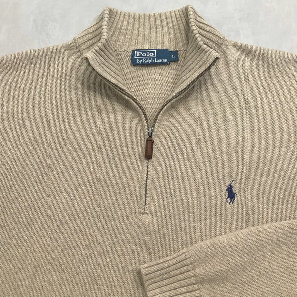 Polo Ralph Lauren Knit Quarter Zip (L/SHORT)