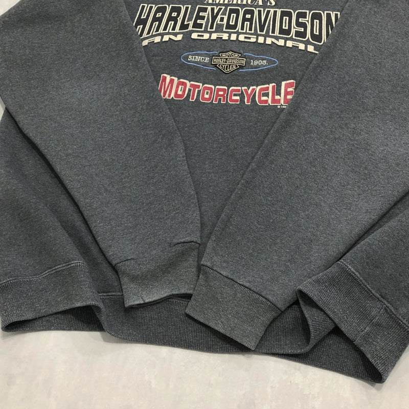 Harley Davidson Fleeced Sweatshirt 1995 USA (XL)