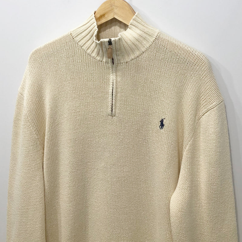 Polo Ralph Lauren Knit Quarter Zip (XL/SHORT)