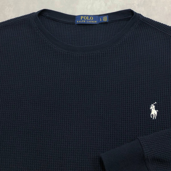 Polo Ralph Lauren Waffle T-Shirt Long Sleeved (M-L)