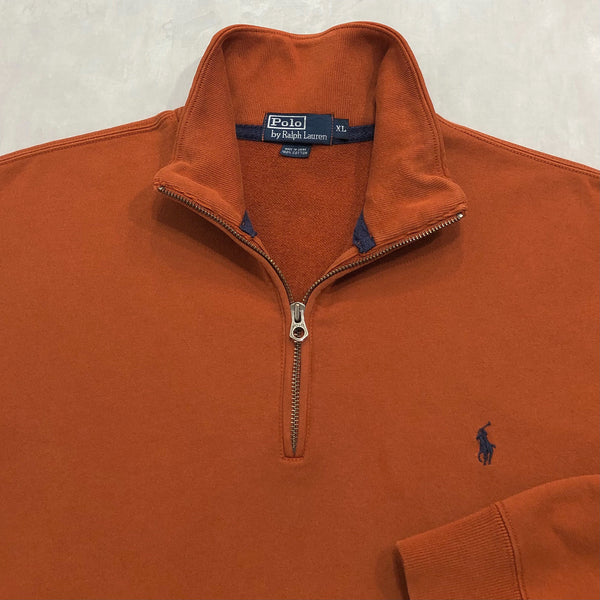 Polo Ralph Lauren Quarter Zip Sweatshirt (XL/SHORT)