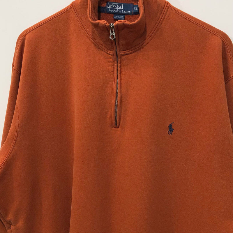 Polo Ralph Lauren Quarter Zip Sweatshirt (XL/SHORT)