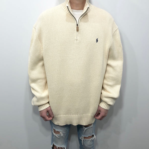 Polo Ralph Lauren Knit Quarter Zip (XL/SHORT)