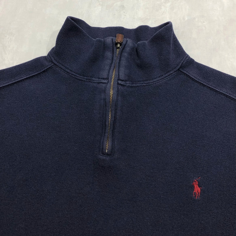 Polo Ralph Lauren Knit Quarter Zip (XL/BIG-2XL)