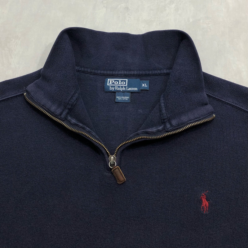 Polo Ralph Lauren Knit Quarter Zip (XL/BIG-2XL)