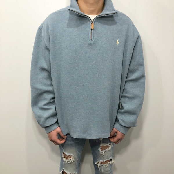 Polo Ralph Lauren Knit Quarter Zip (L/BIG/SHORT)