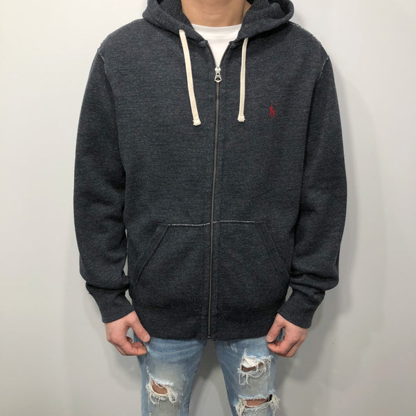 Polo Ralph Lauren Fleeced Hoodie Zip (M)