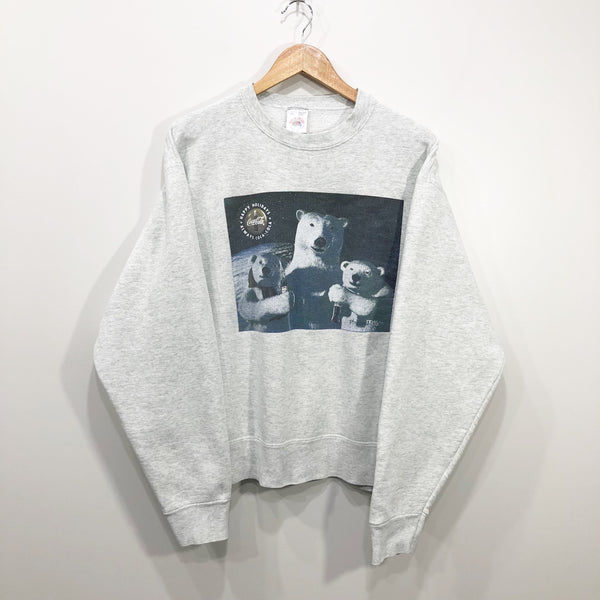 Vintage Fruit of the Loom Sweatshirt Coca-Cola USA (L/SHORT)