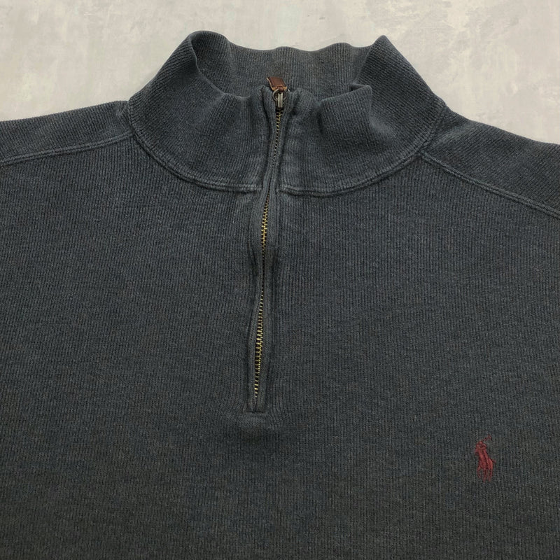 Polo Ralph Lauren Knit Quarter Zip (XL/SHORT)