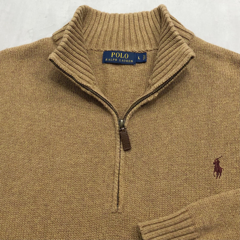 Polo Ralph Lauren Knit Quarter Zip (L)