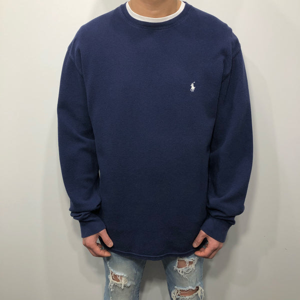 Polo Ralph Lauren Mini Waffle T-Shirt Long Sleeved (L)