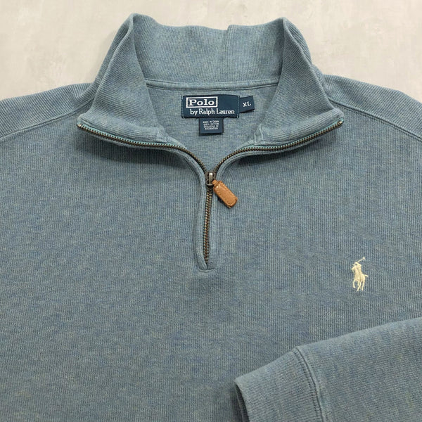 Polo Ralph Lauren Knit Quarter Zip (L/BIG/SHORT)