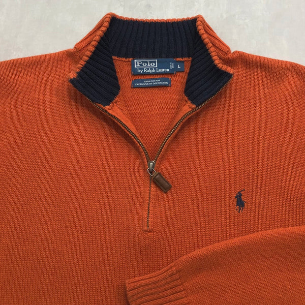 Polo Ralph Lauren Knit Quarter Zip (L/SHORT)
