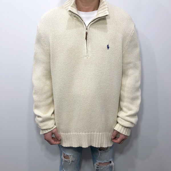 Polo Ralph Lauren Heavy Knit Quarter Zip (L)