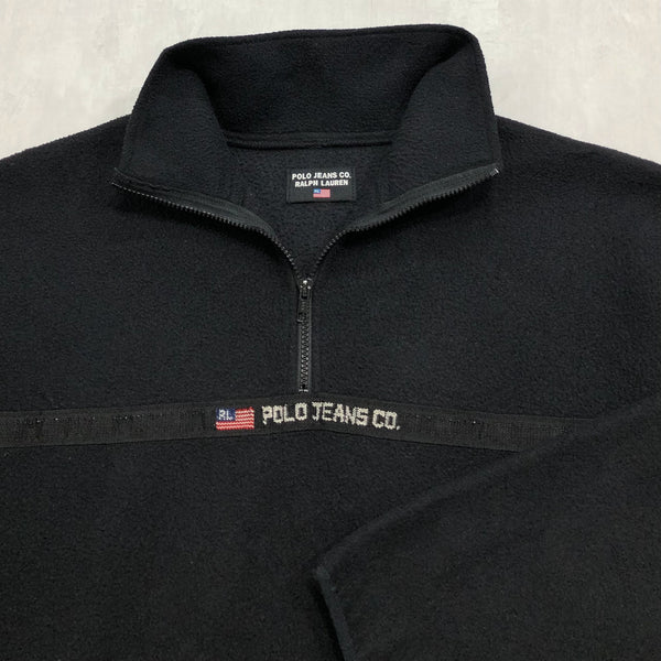 Vintage Polo Jeans Co Ralph Lauren Fleeced Quarter Zip (3XL)