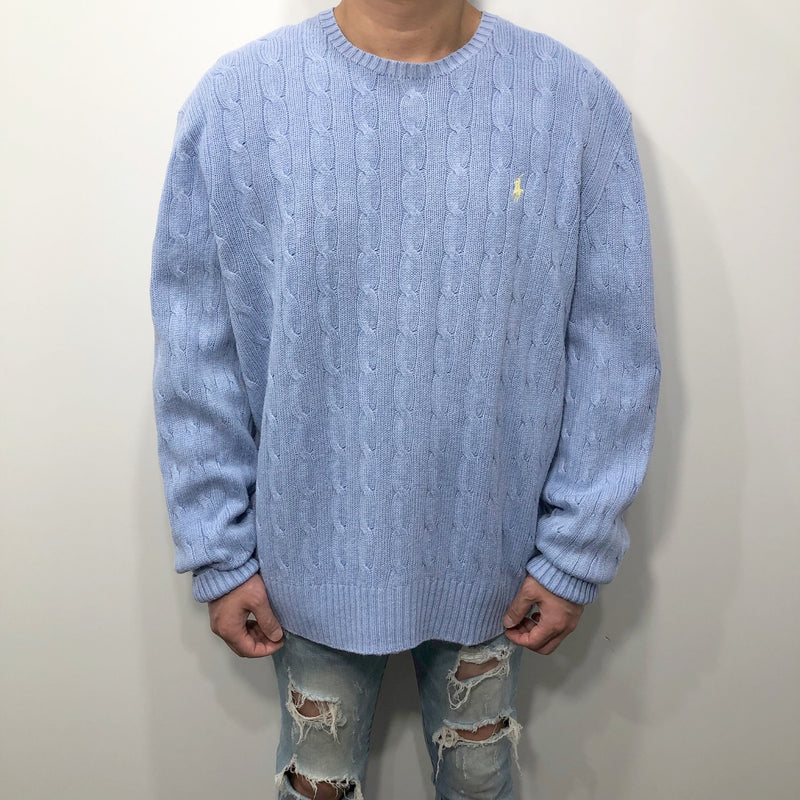 Polo Ralph Lauren Silk Knit Sweater (L/BIG/SHORT)