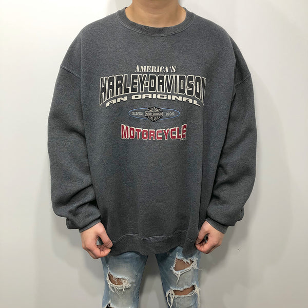 Harley Davidson Fleeced Sweatshirt 1995 USA (XL)