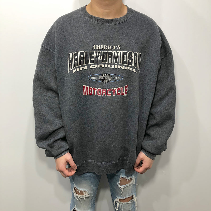 Harley Davidson Fleeced Sweatshirt 1995 USA (XL)