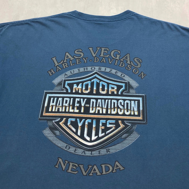 Harley Davidson T-Shirt Las Vegas Nevada (2XL/TALL)