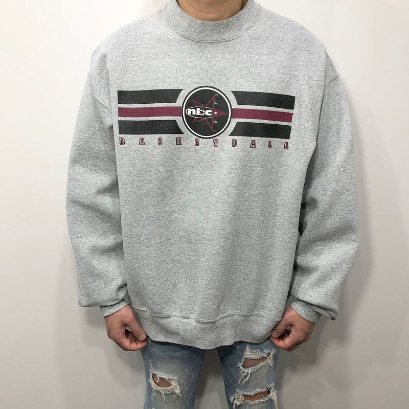 Fruit of the Loom Fleeced Sweatshirt NBC Basketball Camps (L/BIG/SHORT)