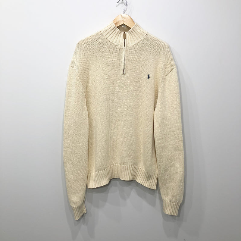 Polo Ralph Lauren Knit Quarter Zip (XL/SHORT)