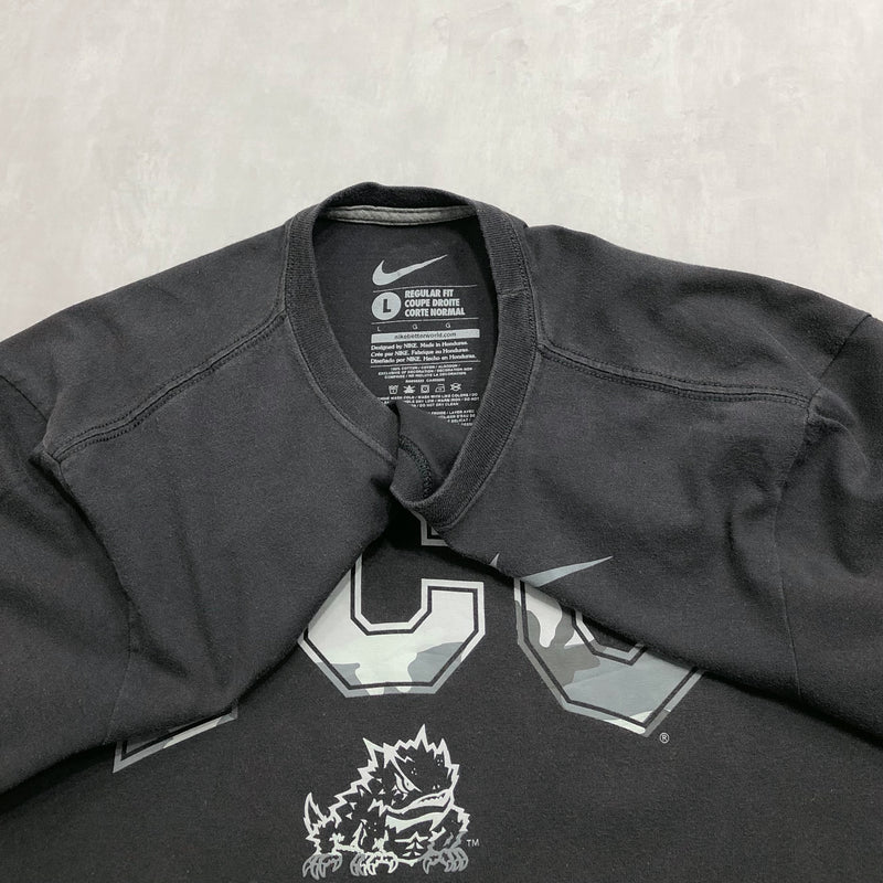 Nike T-Shirt Texas Christian Uni Horned Frogs (L)