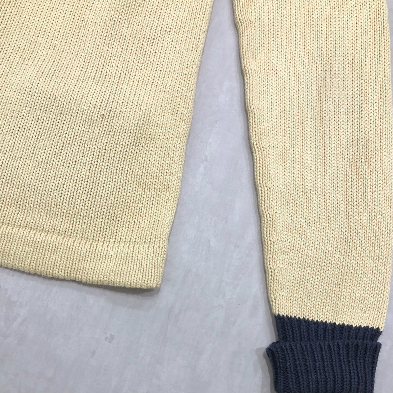 Polo Ralph Lauren Varsity Knit Cardigan R Wing Patch (L