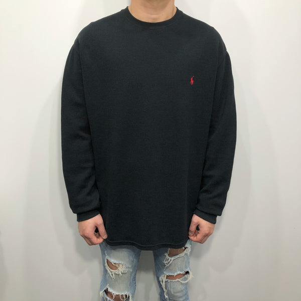 Polo Ralph Lauren Mini Waffle T-Shirt Long Sleeved (L/BIG)