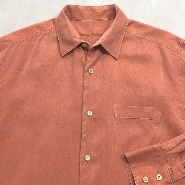 Tommy Bahama Hawaiian Silk Wool Shirt (L)